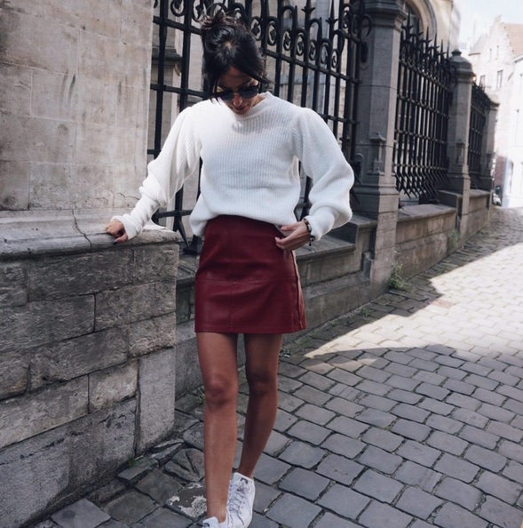 Jupes en cuir : des idées et des styles pour bien les porter et les ...